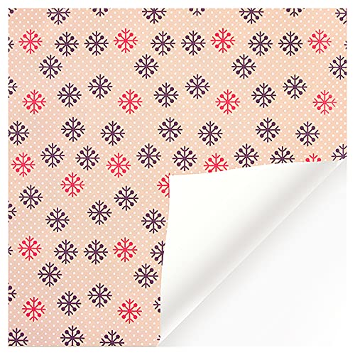 Sanshao Weihnachten Geschenkpapier Set,Geschenkpapier mit Geschenkanhänger Packseil , Kraftpapier Weihnachtspapier Geschenkverpackung Papier für Weihnachten Geschenk, 50 x 70 cm von Sanshao