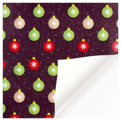 Sanshao Weihnachten Geschenkpapier Set,Geschenkpapier mit Geschenkanhänger Packseil , Kraftpapier Weihnachtspapier Geschenkverpackung Papier für Weihnachten Geschenk, 50 x 70 cm von Sanshao