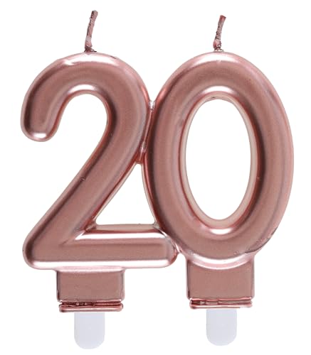 Santex Hochzeitskerze für 20 Jahre, Roségold Santex Hochzeitskerze für 20 Jahre, Roségold von Santex mariage