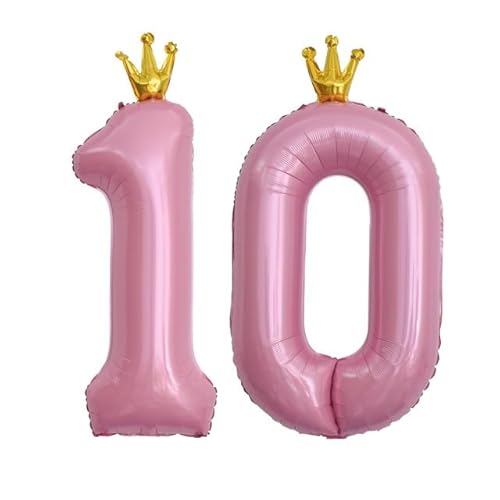 Sanu Belle Zahlen Luftballon 10 Rosa mit Krone 40 Zoll Folienballon 10 Kinder Jungen Mädchen Geburtstag Jahrestag Party Deko Zahlenballon 10 Pink Sanu Belle Zahlen Luftballon 10 Rosa mit Krone 40 Zoll Folienballon 10 Kinder Jungen Mädchen Geburtstag Jahrestag Party Deko Zahlenballon 10 Pink von Sanu Belle