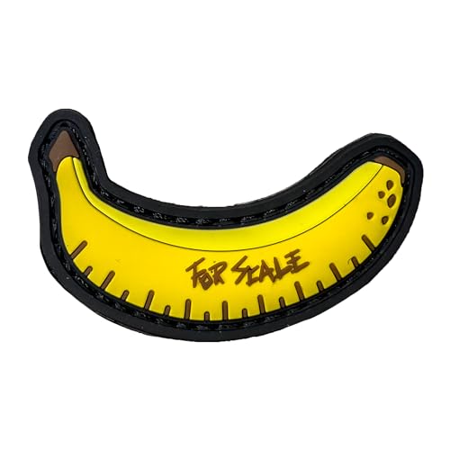 Tactical Banana for Scale PVC Morale Patch | Hook & Loop Backing von Saspatch