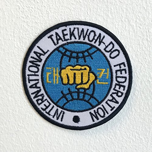 International Taekwon-do Federation Abzeichen zum Aufbügeln oder Aufnähen. von Sattie