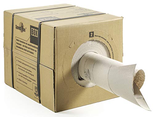 SpeedMan 2 St Box Packpapier, Umweltfreundliches Verpackungspapier, flexibele Spenderbox von Sattie