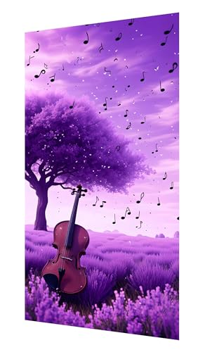 5D Diamond Painting Baum Diamond Painting Erwachsene groß xxl 120x60cm, Gitarre Diamant Painting Set für Erwachsene Kinder, DIY Vollbohrer Diamanten Malerei Stickerei Zubehör Set, Home Dekor P-925 von Saweefog