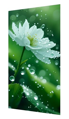 Diamond Painting Erwachsene, 5D Blume Diamond Painting Groß XXL 110x55cm, DIY Vollbohrer Diamant Painting Bilder Tau Malen nach Zahlen, für Wohnzimmer Schlafzimmer Wanddeko, Geschenk Mädchen P-689 von Saweefog