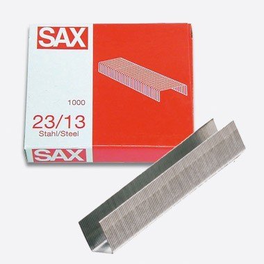 sax design 1-213-03 Sax Heftklammern 23/13 1000 St von Sax