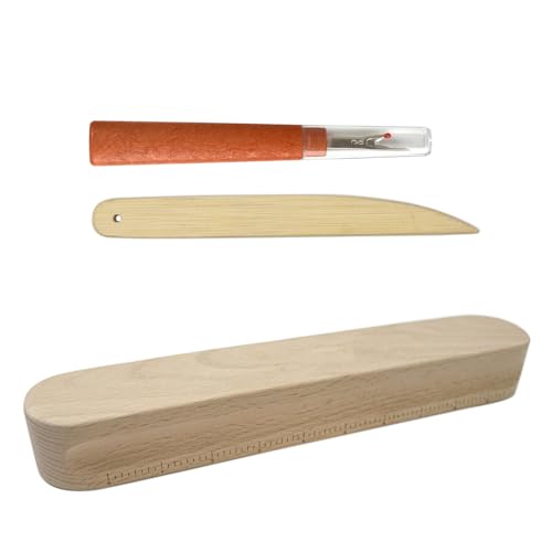 Sbshiouu Schneiderklöppel-Set mit Nahttrenner, Knochenstift, Nähwerkzeug, Nahtpresser, Werkzeug zum Pressen, Quilten, Nähen Sbshiouu Schneiderklöppel-Set mit Nahttrenner, Knochenstift, Nähwerkzeug, Nahtpresser, Werkzeug zum Pressen, Quilten, Nähen von Sbshiouu