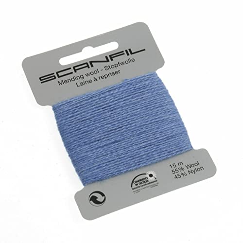 Scanfil 40020-055 Stopfgarn, Blau/Violett, 15 m von Scanfil