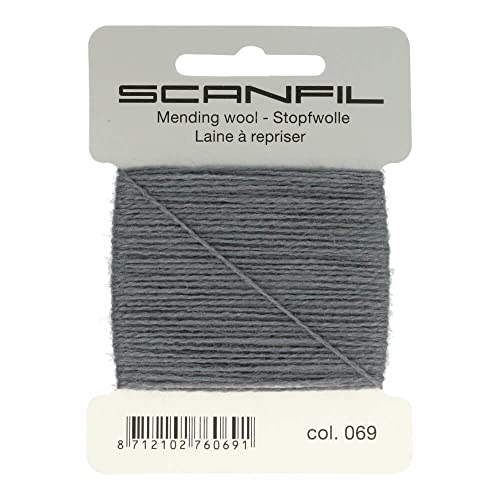 Scanfil 40020-069 Stopfgarn, Grau, 15 m, Meter von KLK