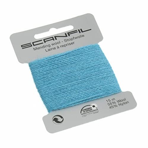 Scanfil 40020-085 Stopfgarn, Nylon, Blau, 15 m von Scanfil