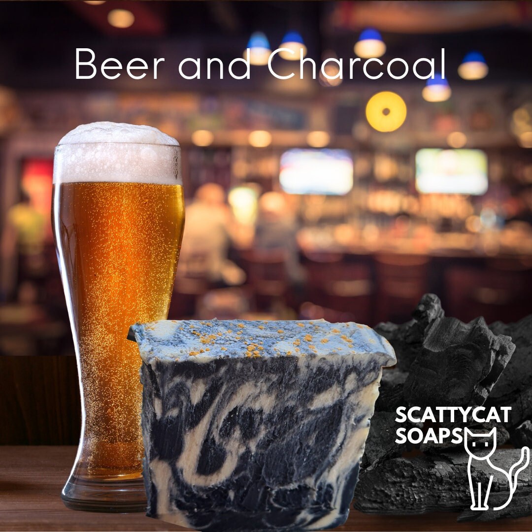 Bier Und Kohle Seife von ScattycatSoaps