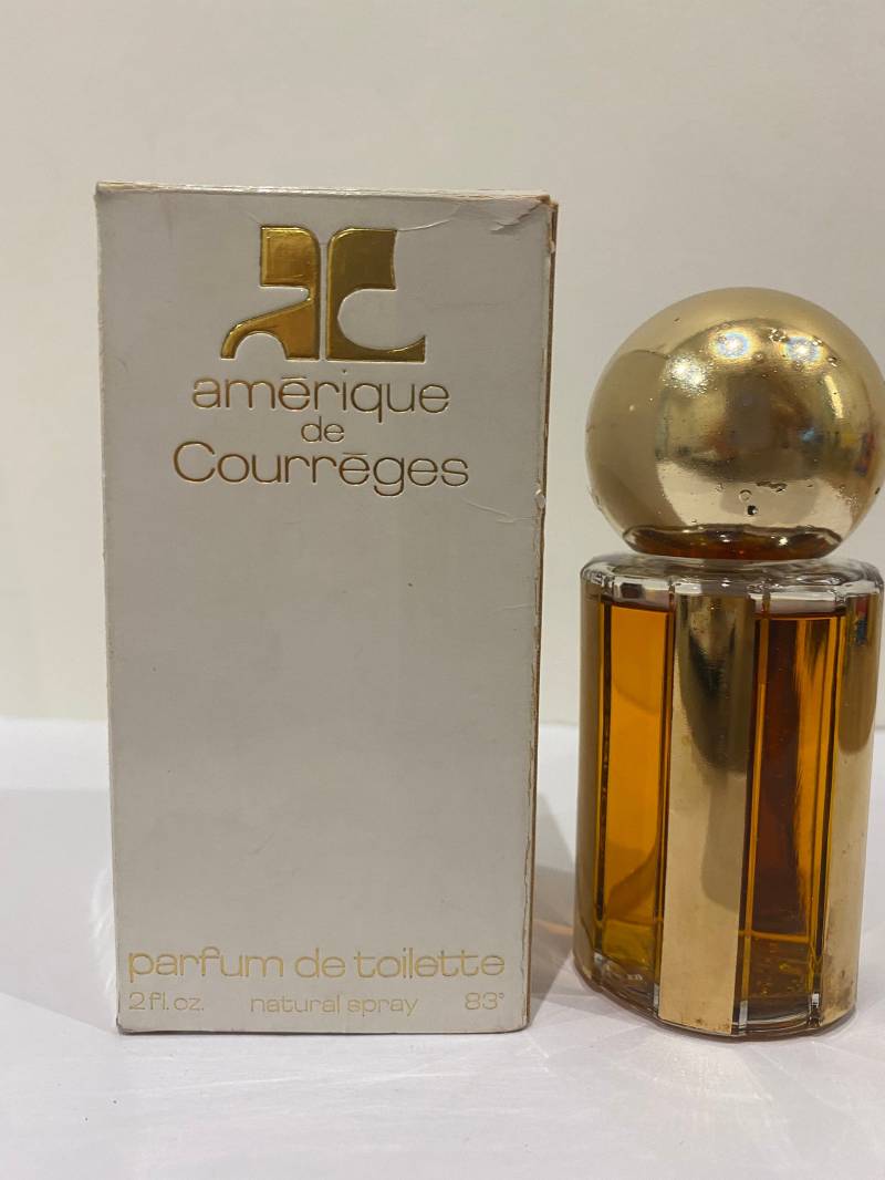 Amerika Von Courreges Perfum De Toilette 57 Ml. Jahrgang 1970Er Jahre von ScentOfFranceVintage