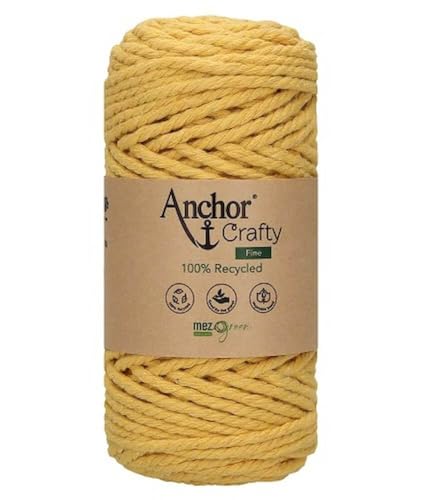 Anchor Crafty Fine ca. 65 m 00108 mustard 250g von Schachenmayr since 1822