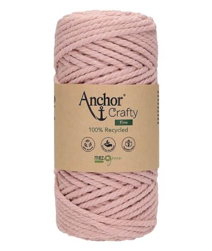 Anchor Crafty Fine ca. 65 m 00115 rose 250g von Schachenmayr since 1822