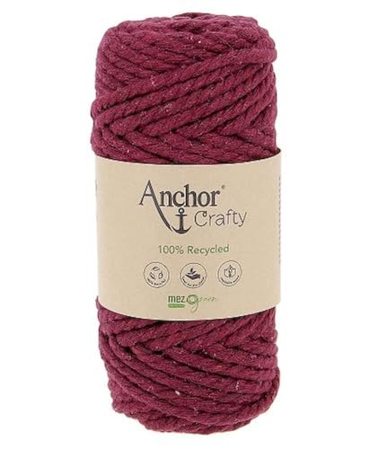 Anchor Crafty ca. 40 m 00119 burgundy 250g von Schachenmayr since 1822