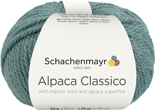 Schachenmayr Alpaca Classico, 50G Aqua Handstrickgarne von Schachenmayr since 1822