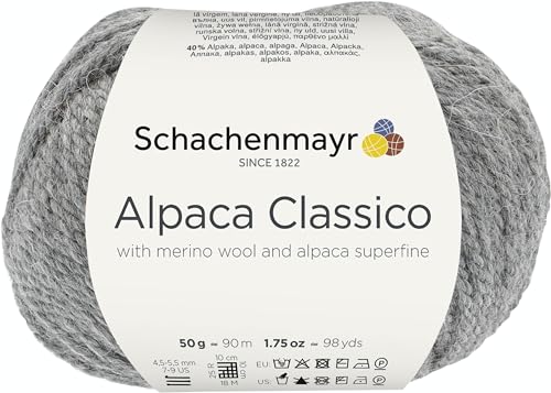 Schachenmayr Alpaca Classico, 50G Kiesel Handstrickgarne von Schachenmayr since 1822