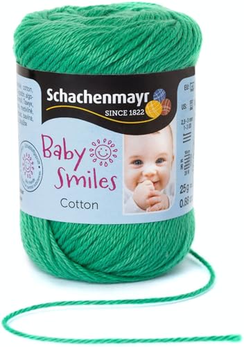 Schachenmayr Baby Smiles Cotton, 25G Golf Green Handstrickgarne von Schachenmayr since 1822