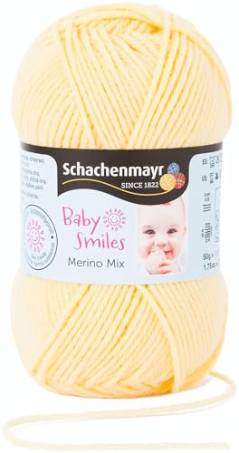 Schachenmayr Baby Smiles Merino Mix, 50G Vanilla Handstrickgarne von Schachenmayr since 1822