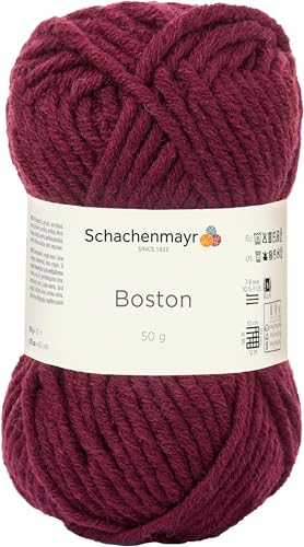 Schachenmayr Boston, 50G Burgund Handstrickgarne von Schachenmayr since 1822