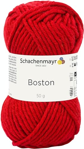 Schachenmayr Boston, 50G weinrot Handstrickgarne von Schachenmayr since 1822