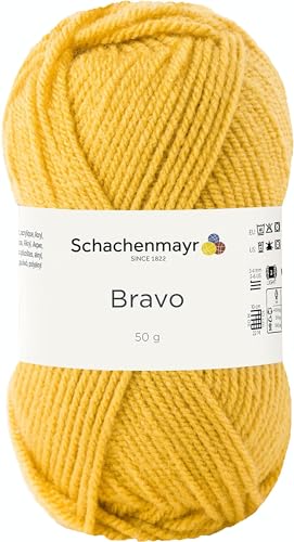 Schachenmayr Bravo, 50G Gold Handstrickgarne von Schachenmayr since 1822