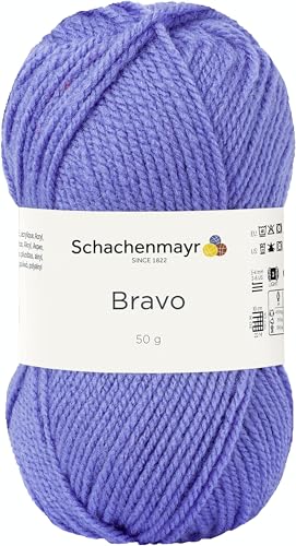 Schachenmayr Bravo, 50G Lilac Handstrickgarne von Schachenmayr since 1822