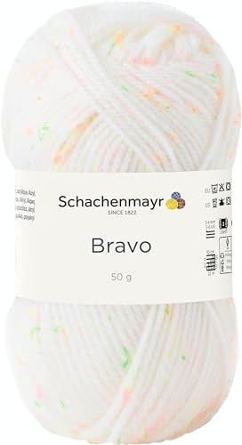 Schachenmayr Bravo 9801211-08330 natur neon tweed Handstrickgarn, Häkelgarn von Schachenmayr since 1822