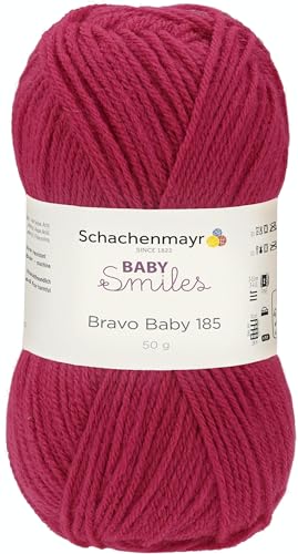 Schachenmayr Bravo Baby 185, 50G Himbeere Handstrickgarne von Schachenmayr since 1822