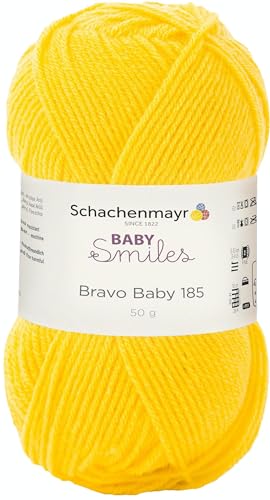 Schachenmayr Baby Smiles Bravo Baby 185 9801212-01022 sonne Handstrickgarn, Häkelgarn, Babygarn von Schachenmayr since 1822