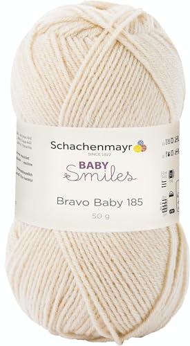 Schachenmayr Bravo Baby 185, 50G beige Handstrickgarne von Schachenmayr since 1822