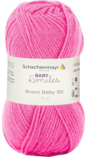 Schachenmayr Bravo Baby 185, 50G pink Handstrickgarne von Schachenmayr since 1822