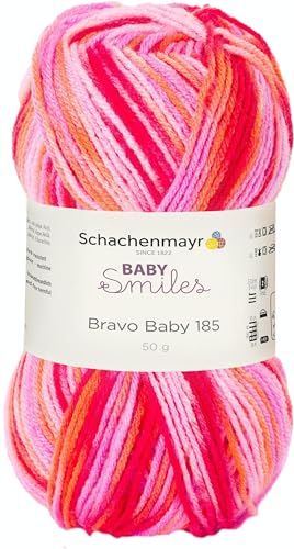 Schachenmayr Bravo Baby 185, 50G rötlich Handstrickgarne von Schachenmayr since 1822