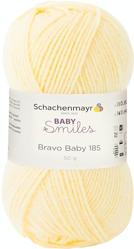 Schachenmayr Bravo Baby 185, 50G Vanilla Handstrickgarne von Schachenmayr since 1822