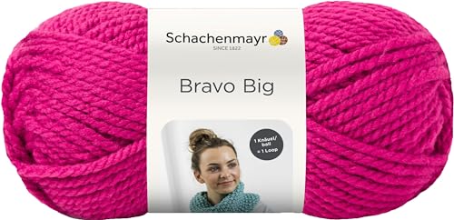 Schachenmayr Bravo Big, 200G pink Handstrickgarne von Schachenmayr since 1822