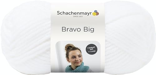 Schachenmayr Bravo Big 9807705-00101 weiß Handstrickgarn von Schachenmayr since 1822