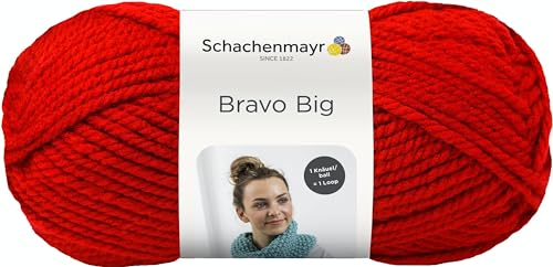 Schachenmayr Bravo Big 9807705-00130 kirsche Handstrickgarn von Schachenmayr since 1822