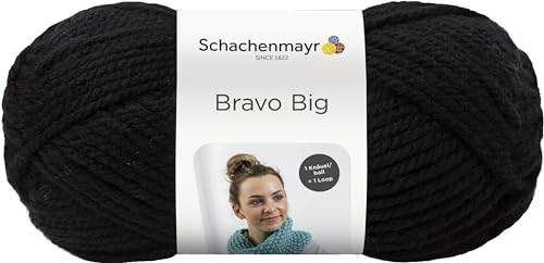 Schachenmayr Bravo Big 9807705-00199 schwarz Handstrickgarn von Schachenmayr since 1822