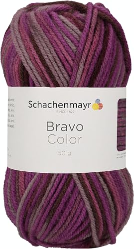 Schachenmayr Bravo Color 9801421-02088 beere Handstrickgarn, Häkelgarn von Schachenmayr since 1822