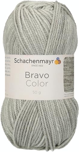 Schachenmayr Bravo Color, 50G hellgrau Denim Handstrickgarne von Schachenmayr since 1822