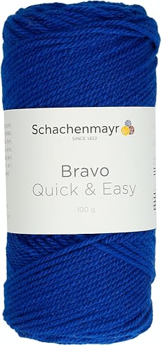 Schachenmayr Bravo Quick&Easy, 100G royal Handstrickgarne von Schachenmayr since 1822