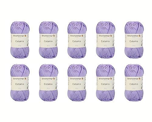 Schachenmayr Catania, 10Er Pack Lavendel Handstrickgarne von Schachenmayr since 1822