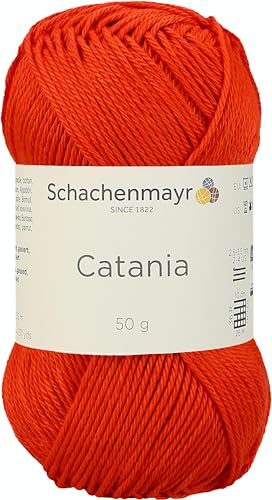 Schachenmayr Catania, 50G Tomate Handstrickgarne von Schachenmayr since 1822