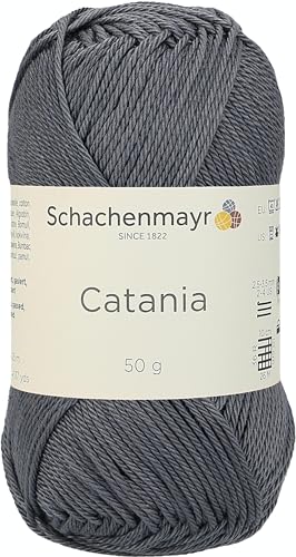 Schachenmayr Catania, 50G anthrazit Handstrickgarne von Schachenmayr since 1822