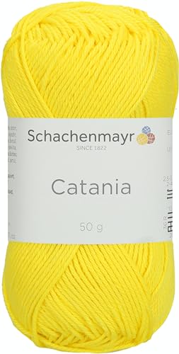 Schachenmayr Catania, 50G neon Yellow Handstrickgarne von Schachenmayr since 1822