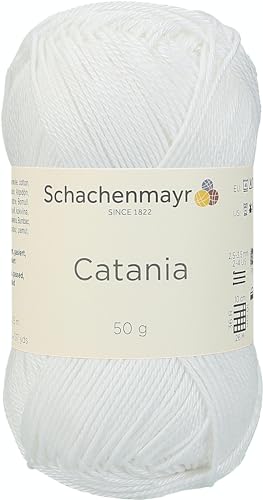 Schachenmayr Catania, 50G weiß Handstrickgarne von Schachenmayr since 1822