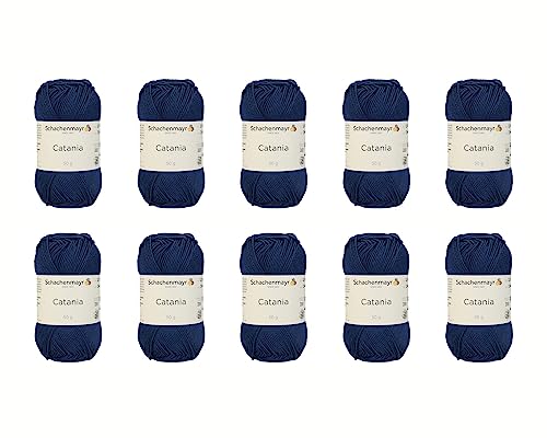 Schachenmayr Catania, 10Er Pack Jeans Handstrickgarne von Schachenmayr since 1822