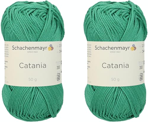 Schachenmayr Catania, Twins golfgrün Handstrickgarne von Schachenmayr since 1822