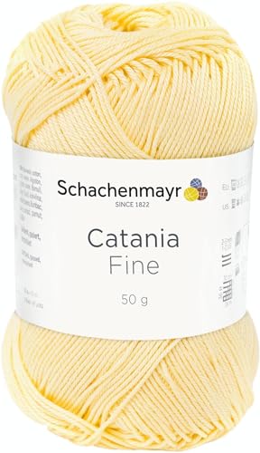 Schachenmayr Catania Fine, 50G vanille Handstrickgarne von Schachenmayr since 1822