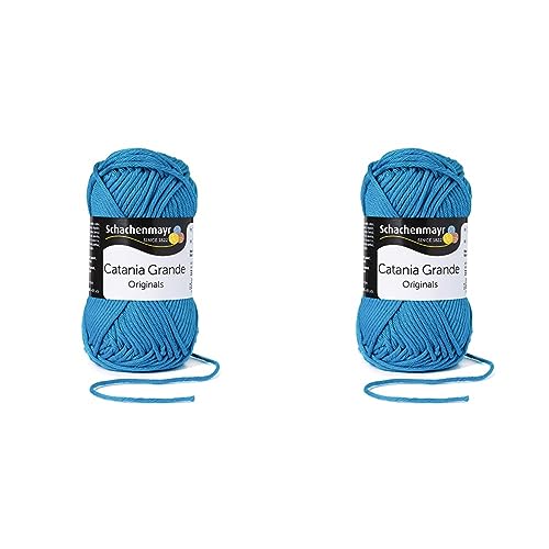 Schachenmayr Catania Grande, 50G lagune Handstrickgarne (Packung mit 2) von Schachenmayr since 1822